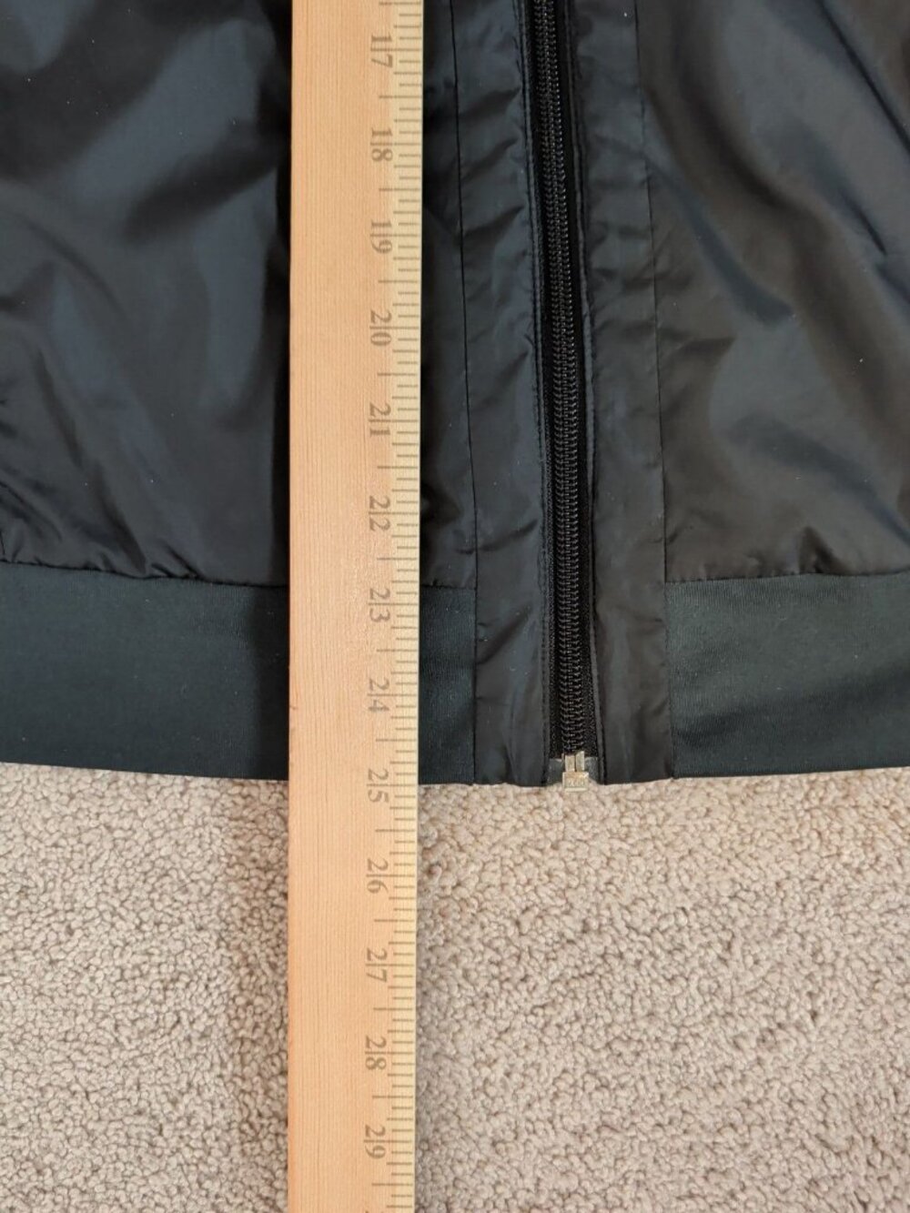 Nike Running Bomber Windbreaker Jacket Mens Black Sz Medium Drifit Outdoor - Picture 10 of 10